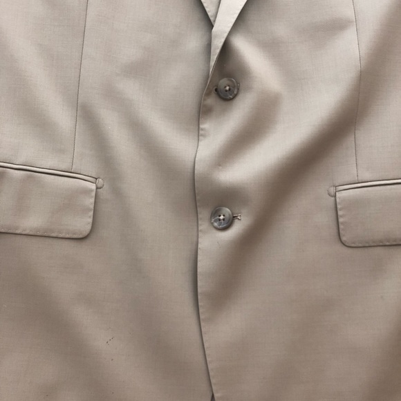 PAUL BETENLY Tan Wool Suit - Picture 4 of 9